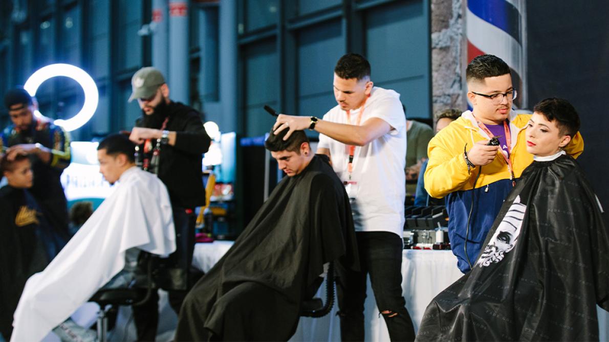 Intl Beauty Show barber competition
